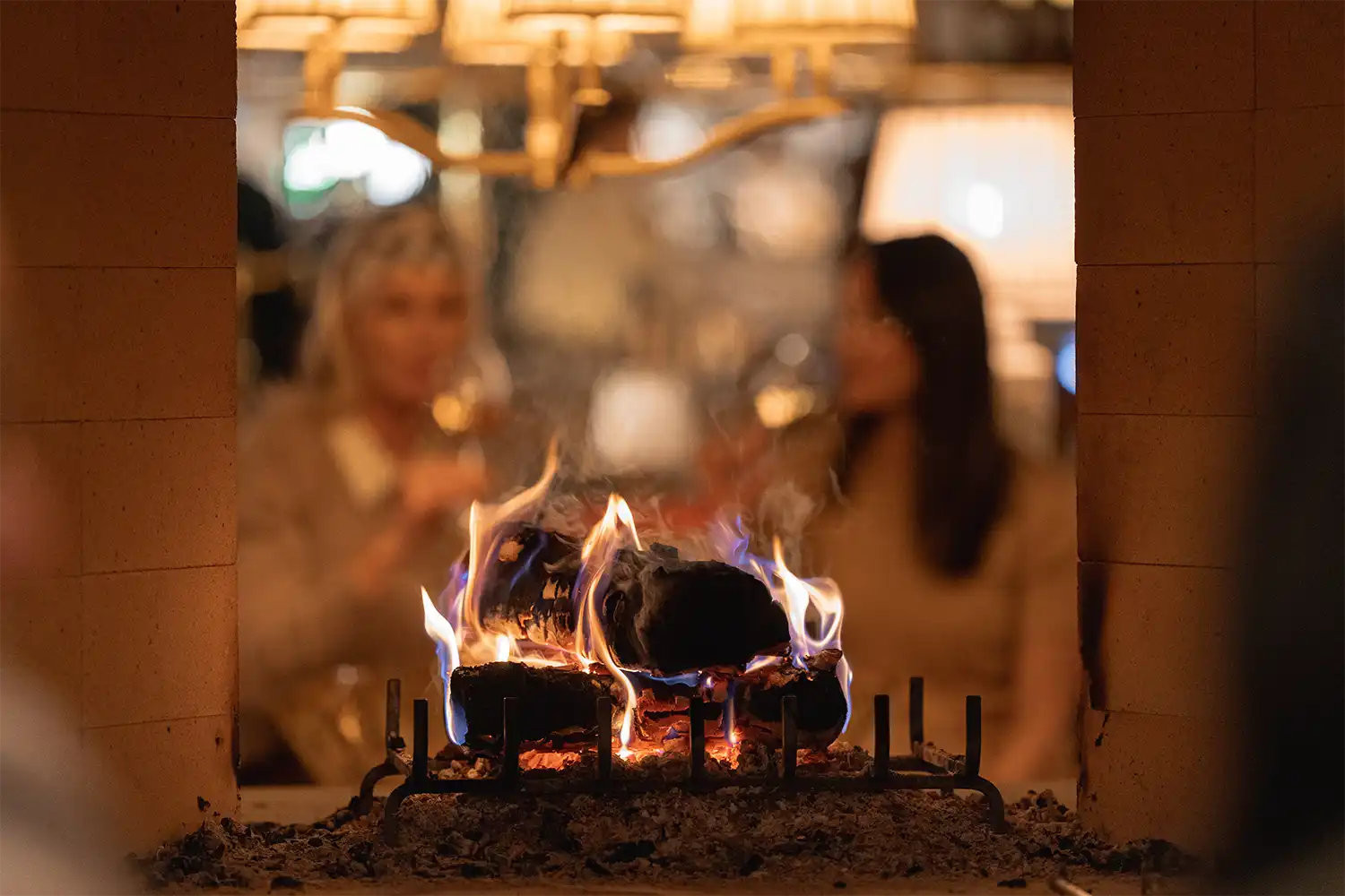 Fireplace at Maryhill Estate